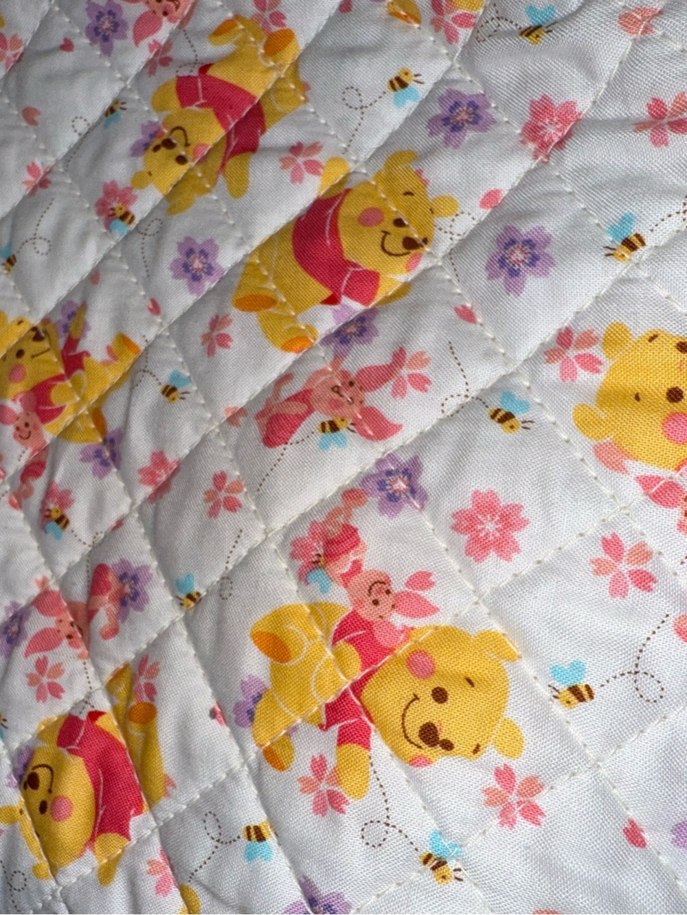 WINNIE THE POOH AND PIGLET TOTE BAG W/ SMALL POUCH - Picture 5 of 8